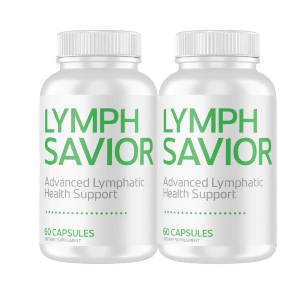 2-Pack Lymph Savior – Advanced Lymphatic Health Support Supplement
