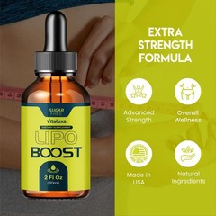 Lipo Boost Weight Loss Drops 2oz (60ml) – Advanced Liquid Diet Supplement