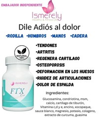 F TX Plus 30 caps para dolor de articulaciones,ciatica, rodillas,cadera