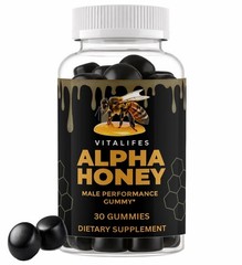 Alpha Honey Performance Gummies, AlphaHoney Supplement (30 Gummies)
