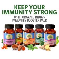 Triphala Organic India 5 BOX 300 caps Digestion Colon Immunity Support