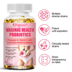 Vaginal Probiotics For Women with Vitamin C – Digestive Vaginal Health 120 Pills
