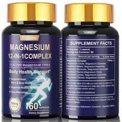 2-Pack Magnesium 12 Complex – Advanced Magnesium Blend for Daily Wellness-120 ct