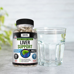 Liver Support 180ct Cleanse Detox Repair Health Milk Thistle Dandelion Root Zinc