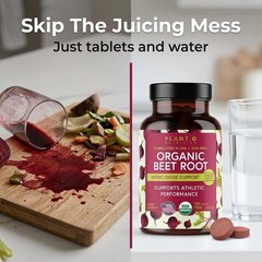 Organic Beet Root Capsules 1350mg – USDA Certified Beetroot Powder Supplement…