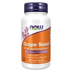 3 x NOW Grape Seed Extract OPC Antioxidant 100 mg 100 VCaps