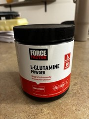 Detoxification L-GLUTAMINE 5G 60 Serv 10.8oz Immunity Muscle Function Unflavored
