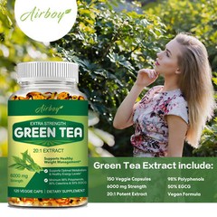 Green Tea 20:1 Extract – Weight Loss Slimming Fat Burner, Weight Management