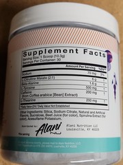 Alani Nu Pre Workout Galaxy Lemonade, Amino Energy Boost, Endurance
