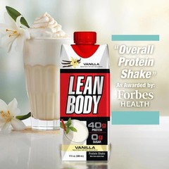Labrada Lean Body Protein Shake 40G Protein Ready To Drink 17 Fl Oz Pack Of 12