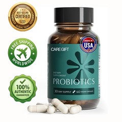 Probiotics – Digestive Health Probiotic Support for Men & Women – 60 Capsules