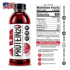 Protein2O Whey Protein Infused Water Variety Pack (16 Count)