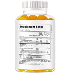 Brightkids Brain Supplements For Memory And Focus Omega 3 Dha Focus Gummies For