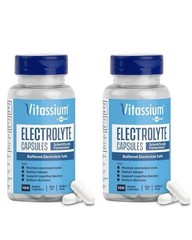 Vitassium SaltStick Electrolyte Capsules 100 Count Lot Of 2 New Sealed Exp 05/27