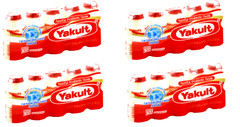 Yakult Probiotic Drink NonFat 2.7 oz x 5 Bottles ( Pack of 4 )~06/27/2026