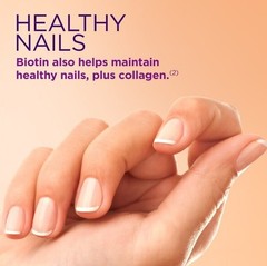 (4 bottles) 🍋Nature’s Bounty Optimal Solutions Hair, Skin & Nails 80 🍋Gummies