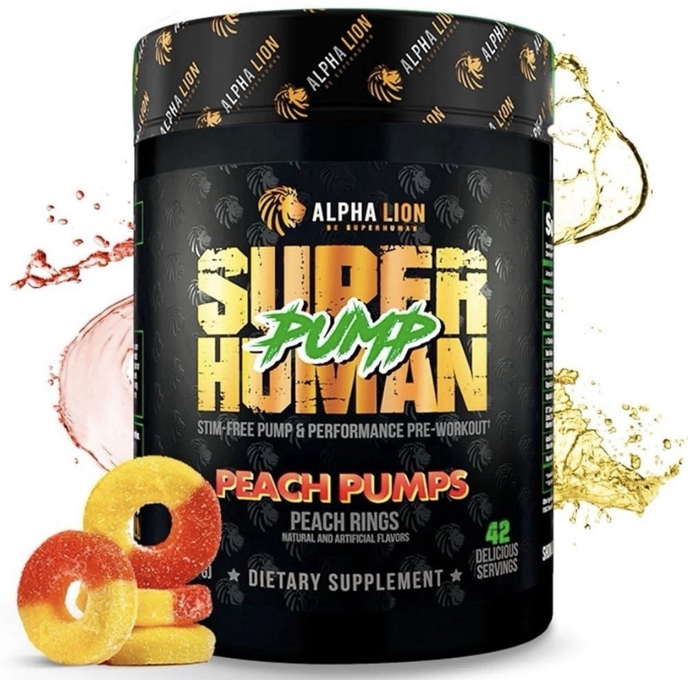 ALPHA LION SUPERHUMAN PUMP NS PEACH