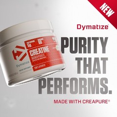 Dymatize Creatine Monohydrate Powder with CREAPURE (Product of Germany), 5g P