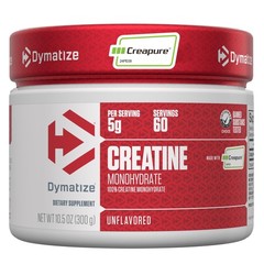 Dymatize Creatine Monohydrate Powder with CREAPURE (Product of Germany), 5g P