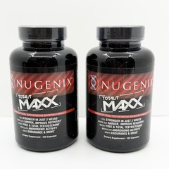 2 PACK Nugenix Total-T Maxx – Maximum Total Testosterone Booster for Men NEW