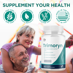 (3 Pack) Trimoryn Advanced Weight Management Support Supplement 180 Capsules