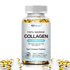 Marine Collagen Capsules 1300mg Hyaluronic Acid,Vitamin C,Skin Health Supplement