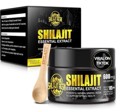 Premium Pure Himalayan Shilajit Resin – Essential Extract 1.76 oz./50g Sealed