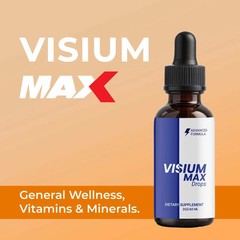 Visium Max Liquid Drops, Extra Strength VisiumMax, All Natural Formula (5 pack)