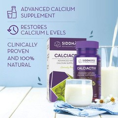 SID.DHAYU Calciactiv Natural Calcium Bone Support 180 Tabs