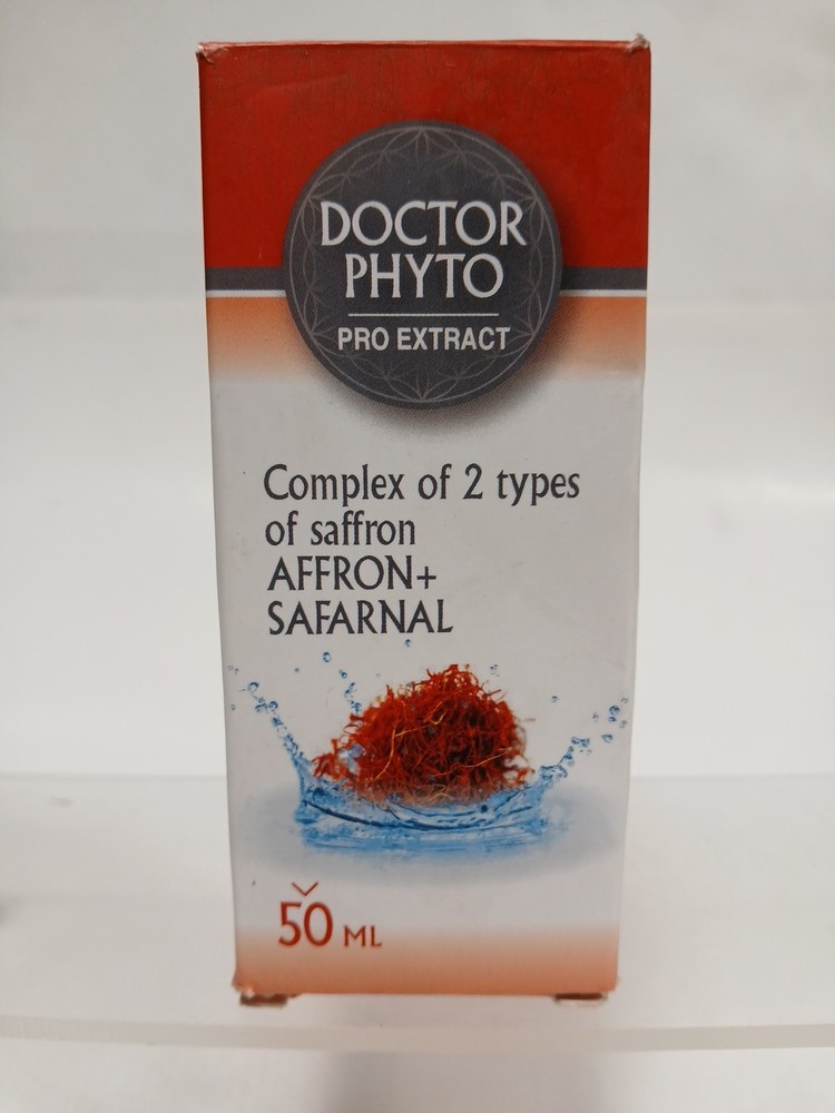 Doctor Phyto Pro Extract Affron + Safarnal Saffron Dietary Supplement 50mL