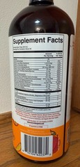 Liquid Morning Multivitamin + Hair Growth Peach Mango 30 fl oz (887 ml) New 5/26