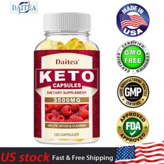 Keto Diet Pills, 3500mg Advanced Weight Loss and Ketosis Burn Fat