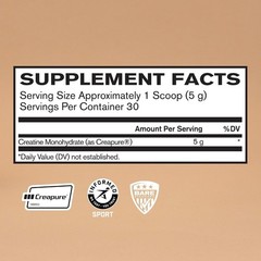 BPN Creapure Creatine Monohydrate – 5g/Serving, Energy Boost & Muscle Support