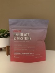 alival Regulate & Restore Drink Mix Raspberry Lemon Magnesium Glycinate 8.9 oz