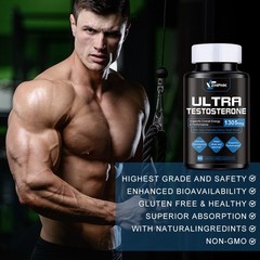 Natural Testosterone Booster – Increase Energy Improve Muscle Strength & Growth