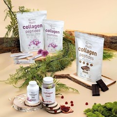Micro Ingredients Multi Collagen Complex I II III V X Biotin Vitamin C Powder
