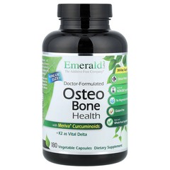 2 X Emerald Laboratories, Osteo Bone Health, 180 Vegetable Capsules