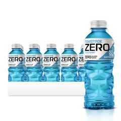 POWERADE Electrolyte Enhanced Zero Sugar Mixed Berry Sport Drink 20Oz Pack of 24