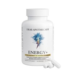 Energy+ B Complex High Potency Supplement – B12 2000mcg B6 B1 Folate Biotin N…