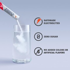 Gatorade Zero Sugar Electrolyte Powder Drink Mix Strawberry Ice 96