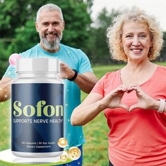 1-3PK SofSofonfon Nerve Health Supplement 60ct Supports Nerve Function-New