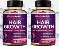 Rainbow Nutrients Premium Hair Growth-Promote Hair Growth and Prevent Hair Loss