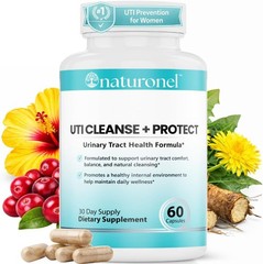 Naturonel UTI Cleanse + Protect – 60 capsules – 09/2028