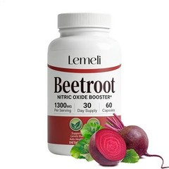 Lemeli Beet Root Supplement 60 Capsules, Lemeli Beetroot – 1300mg