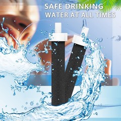 Water Replacement Filter for Bottle,Compatible with Brita BB06,fit Brita Hard…