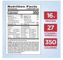 Ensure Plus Nutrition Milk Chocolate Shake 8 fl.oz.16 pk~27 Vitamins & 16g Protn