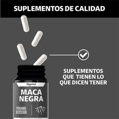 Black Maca 60pcs, Regulate Mood, Super Absorption, Improve Athletic Performance