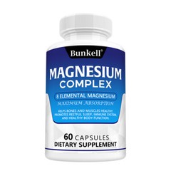 Advanced Magnesium Complex Supplement 8 Elemental Magnesium 1000mg – Maximum Abs