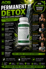 Permanent Detox with Milk Thistle / Same Day Shipping! / Made in the USA!