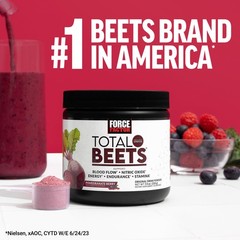 Force Factor Total Beets Blood Pressure Support 120 Count (Pack of 1), Beet